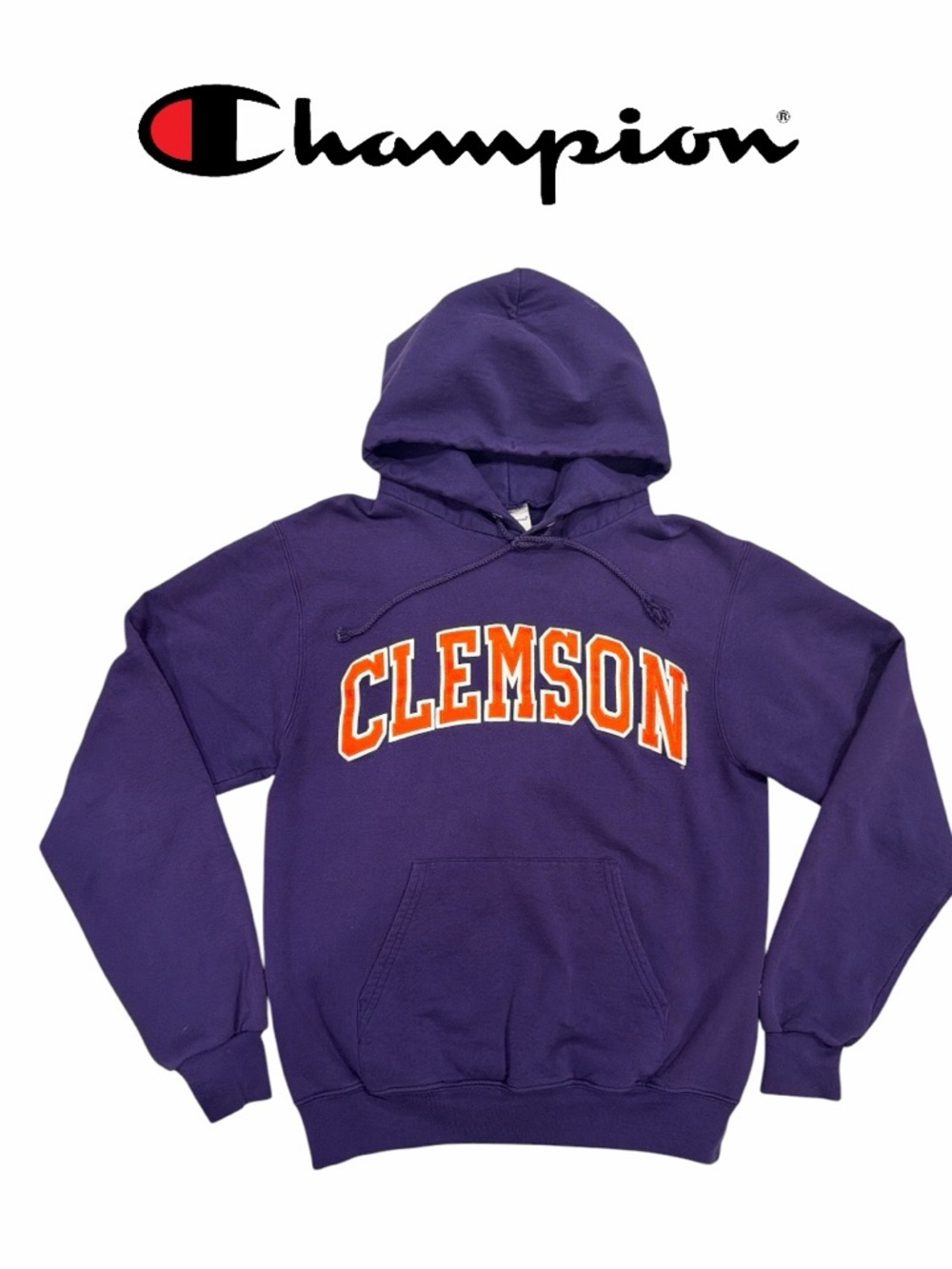 Champion Clemson Hoodie - Size S